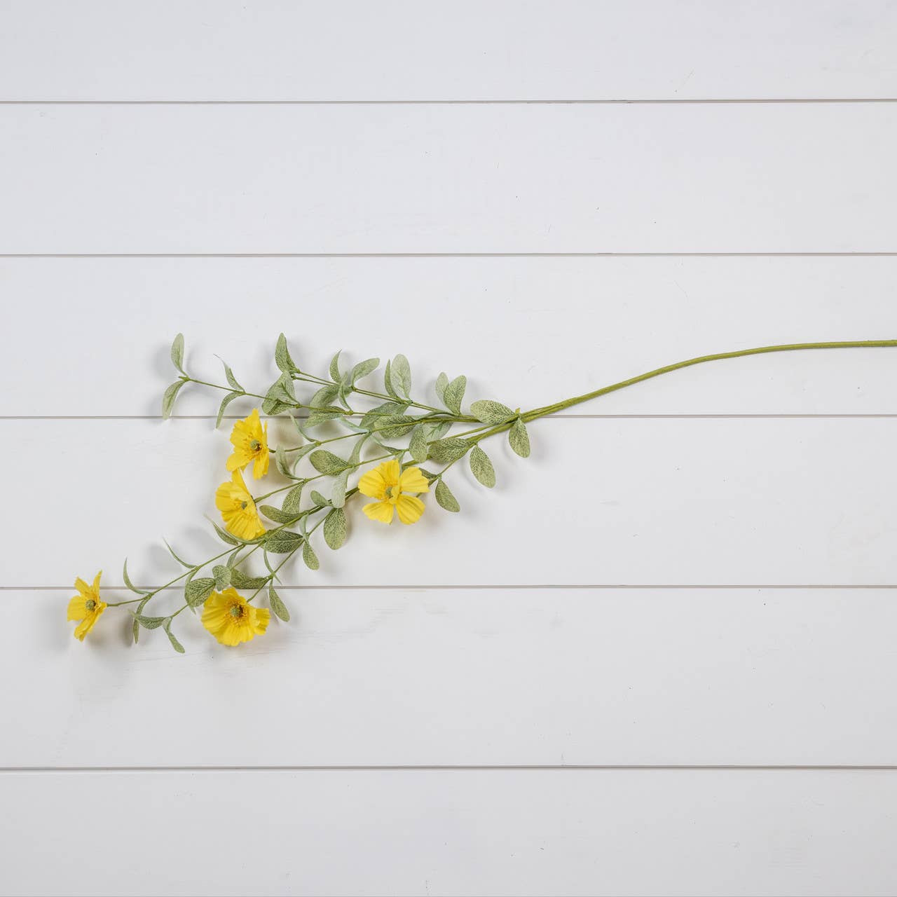 34" YELLOW ANEMONE SPRAY