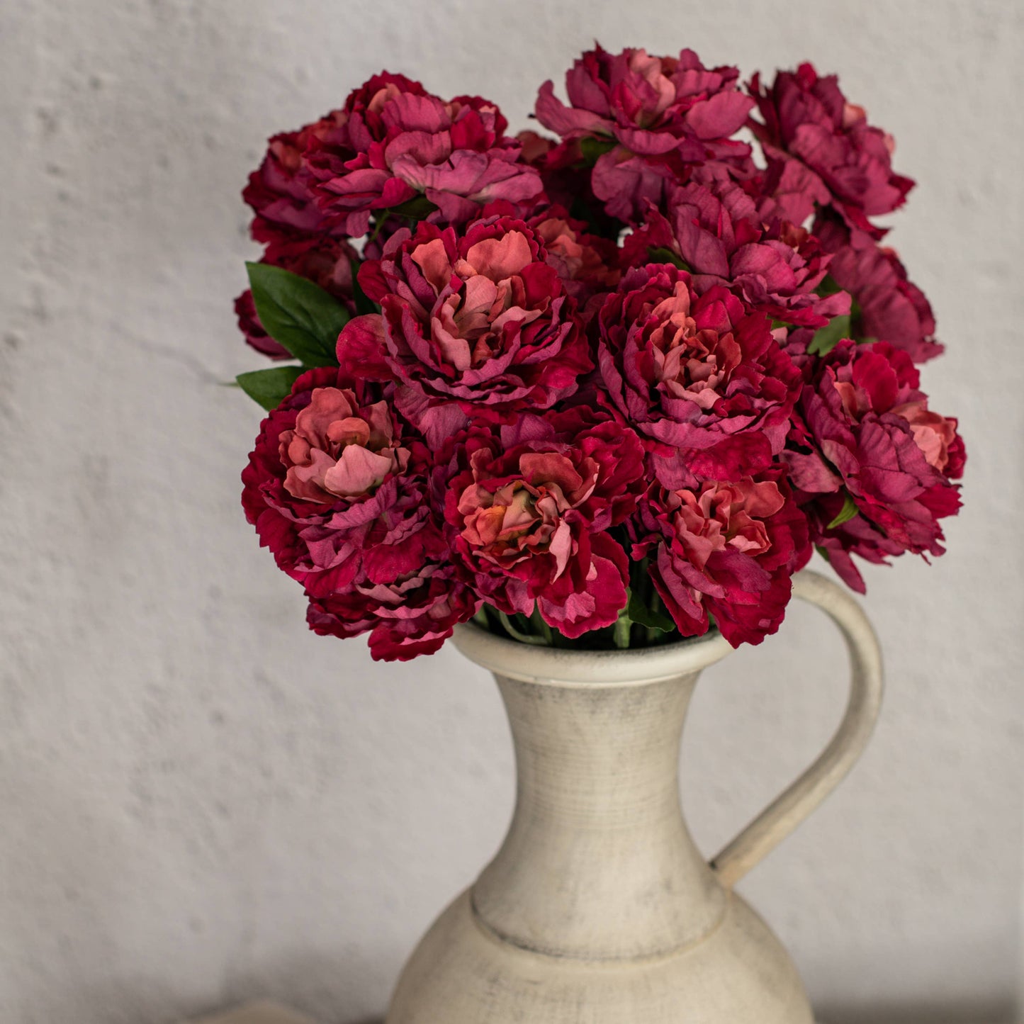 25" BURGUNDY PEONY STEM