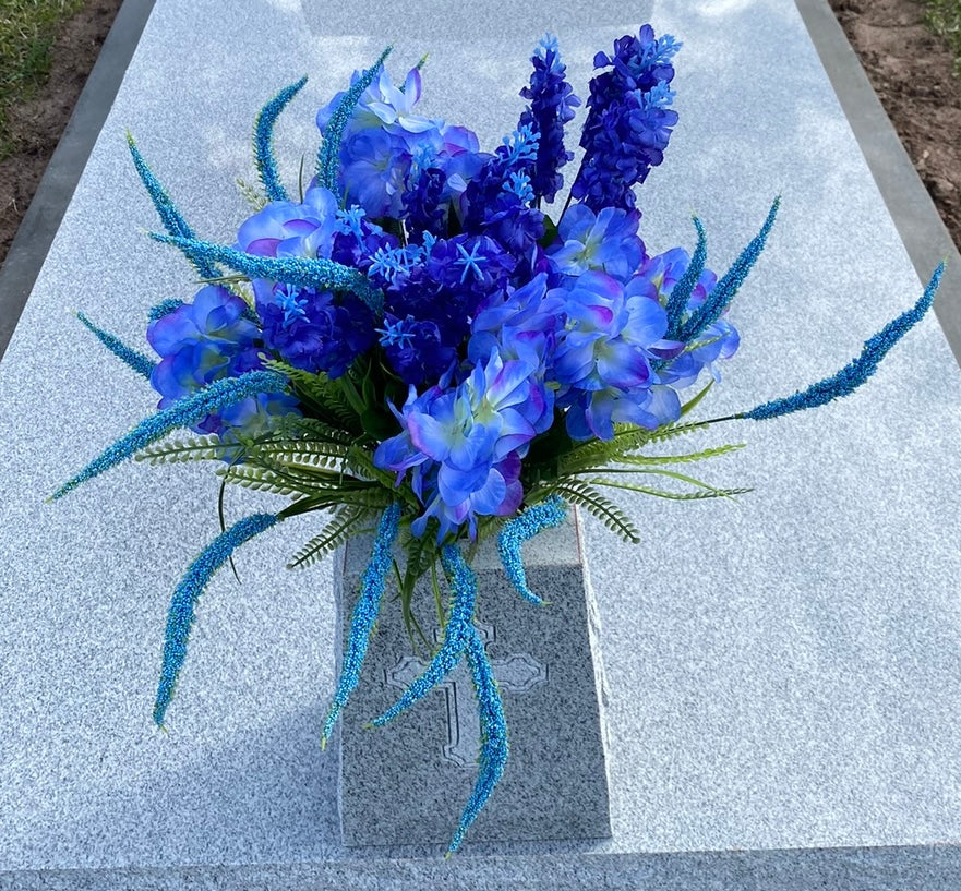 Small Brilliant Blue Arrangement