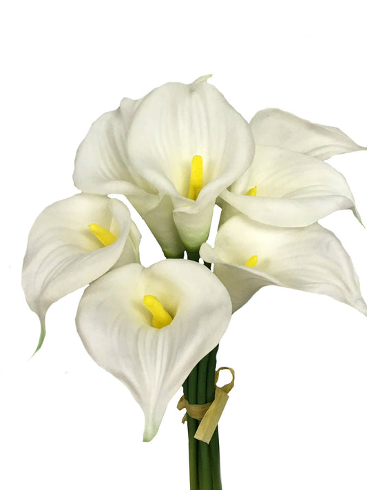 16" large Bloom Soft touch artificial calla lily